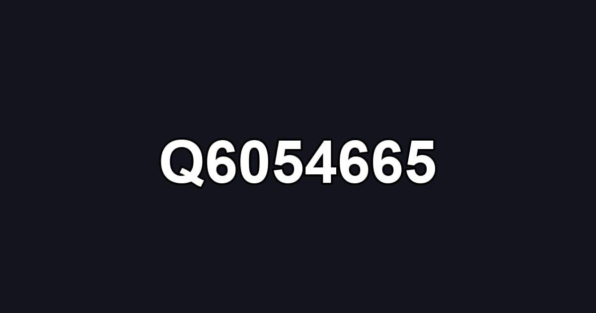 Q6054665