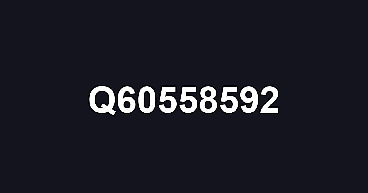 Q60558592