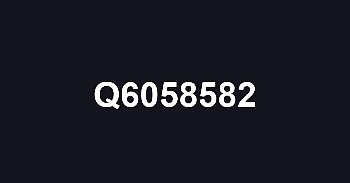 Q6058582