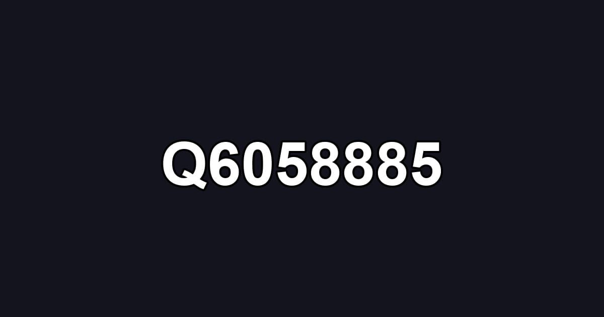 Q6058885