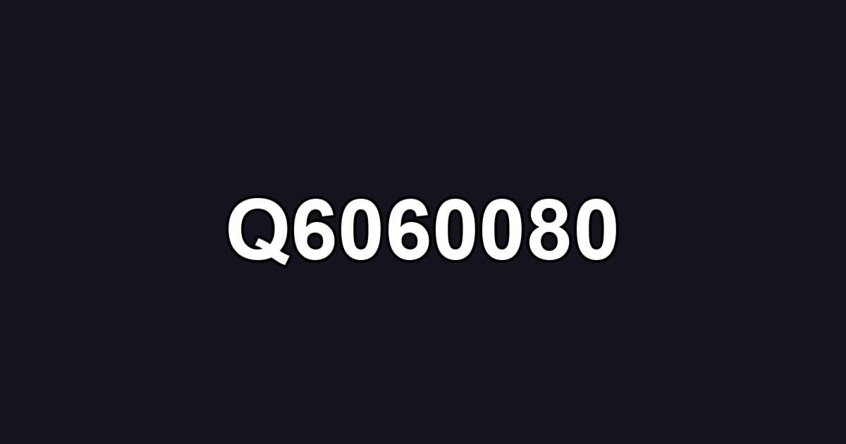 Q6060080