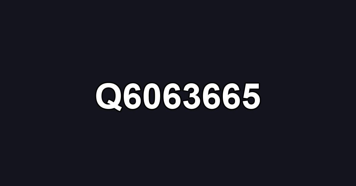 Q6063665