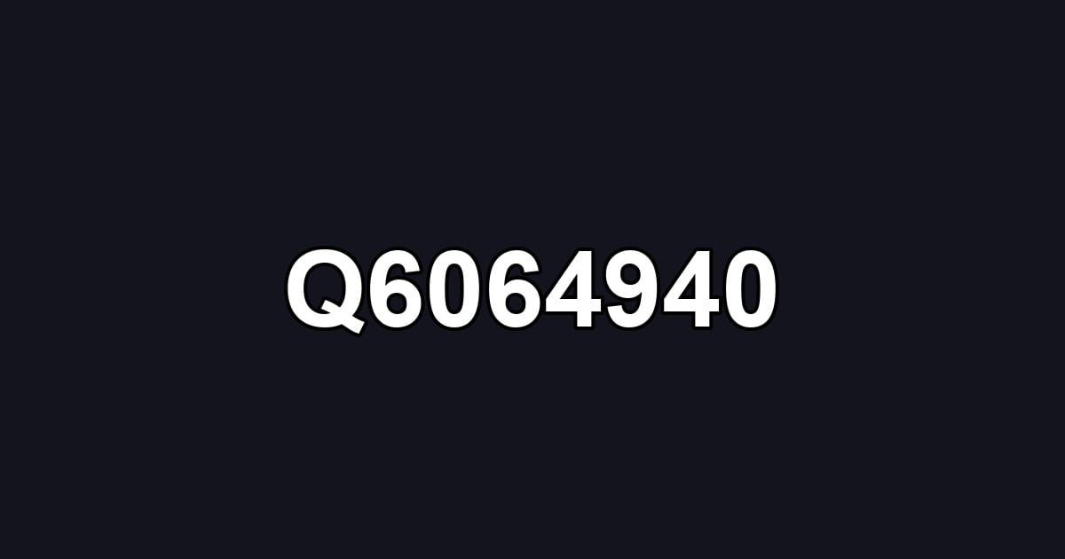 Q6064940