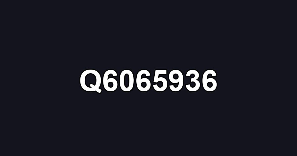 Q6065936