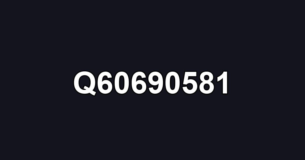 Q60690581