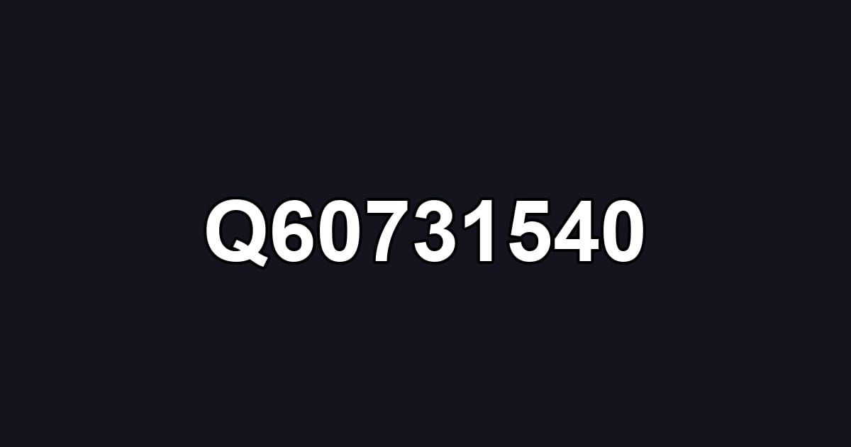 Q60731540