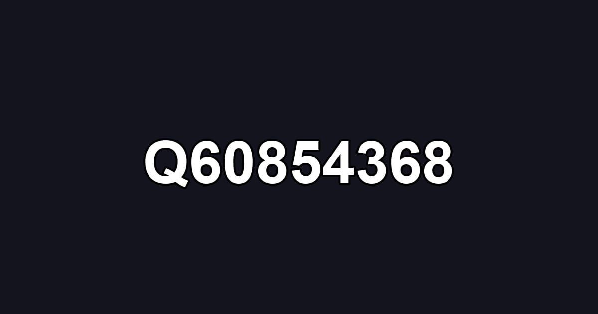 Q60854368