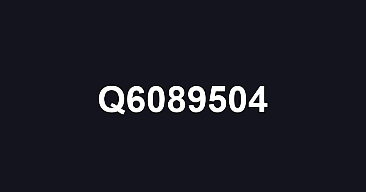 Q6089504