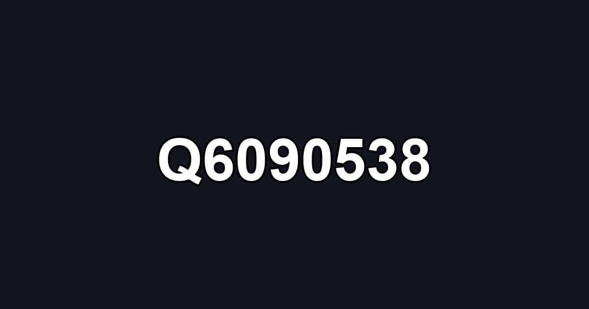 Q6090538