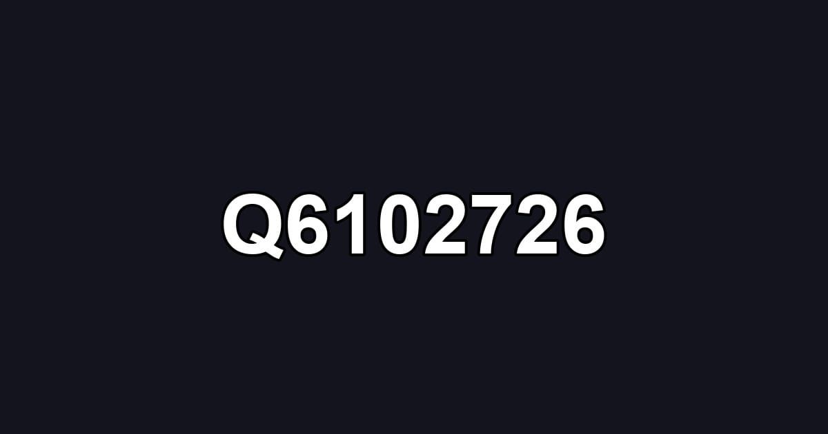 Q6102726