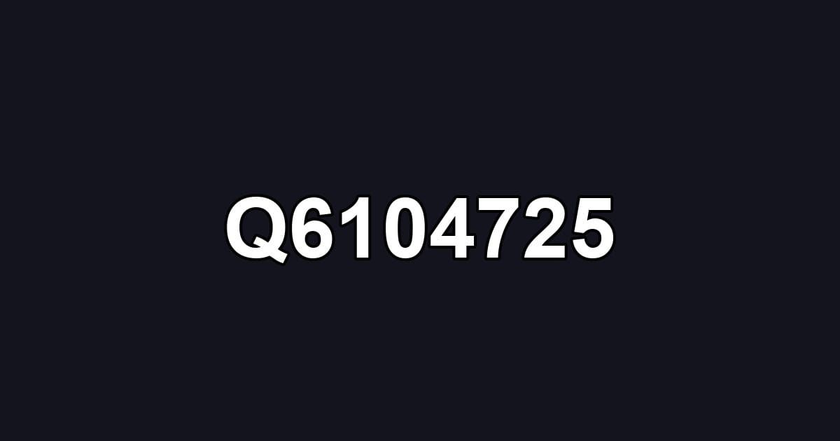 Q6104725