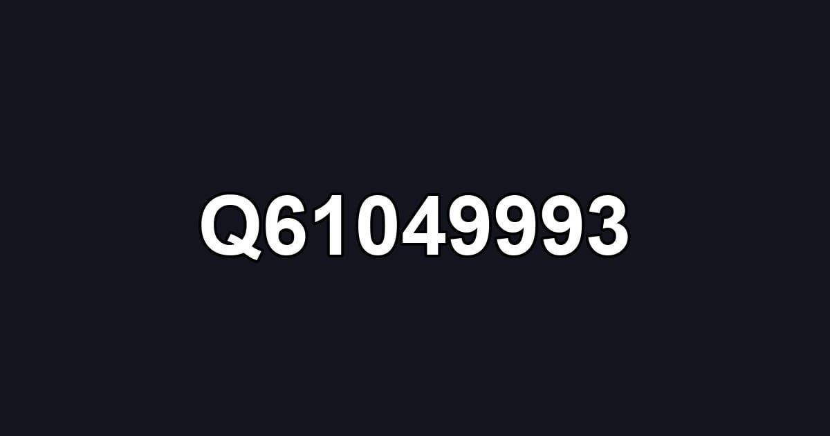 Q61049993