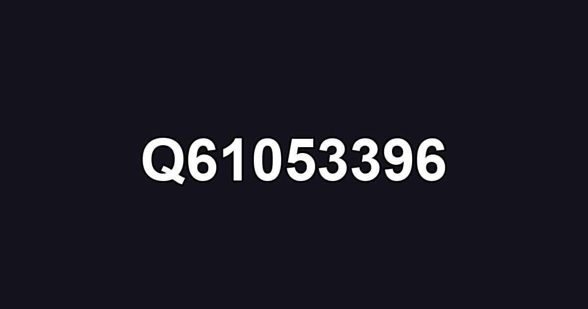 Q61053396
