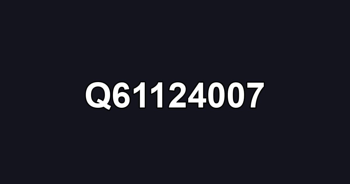 Q61124007