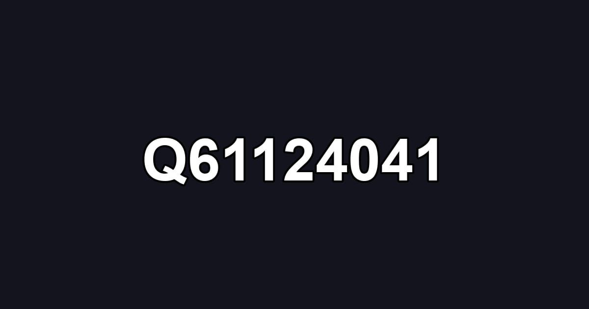 Q61124041