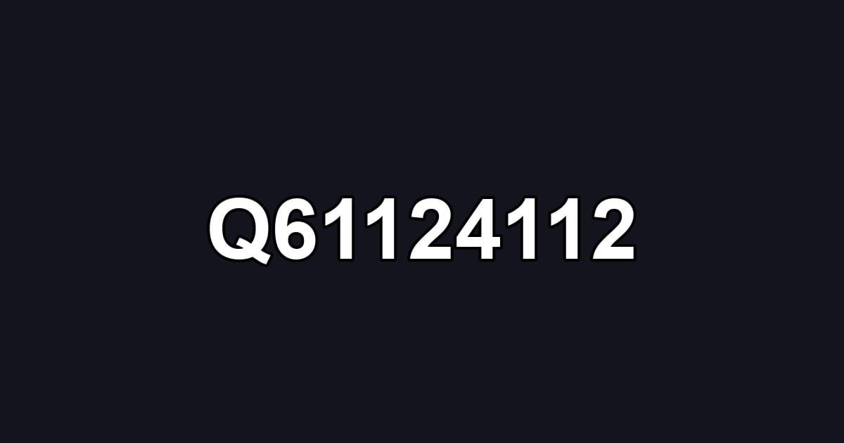 Q61124112