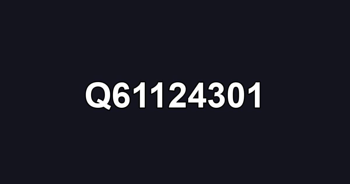 Q61124301