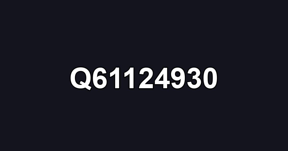 Q61124930
