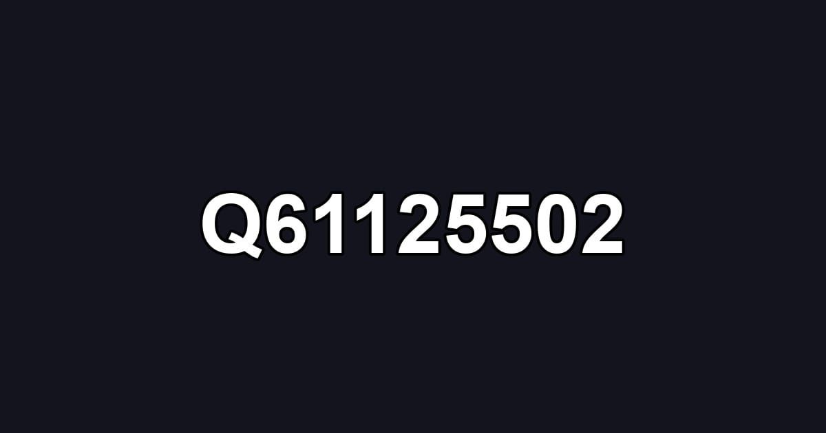 Q61125502