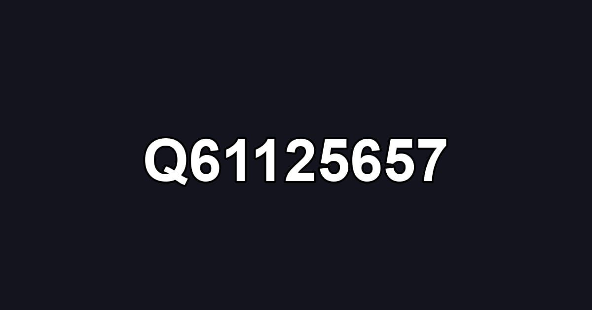 Q61125657