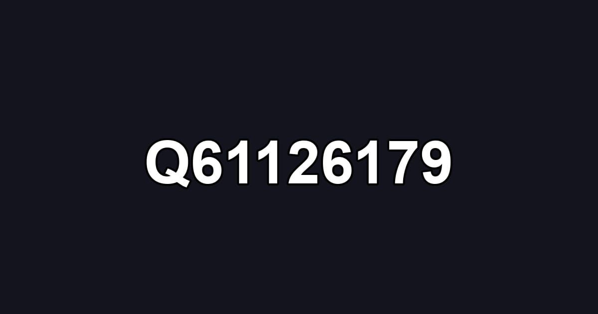 Q61126179
