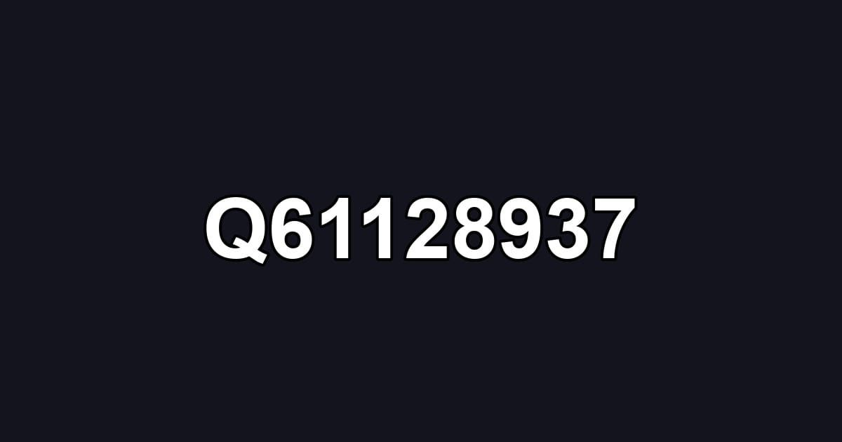 Q61128937