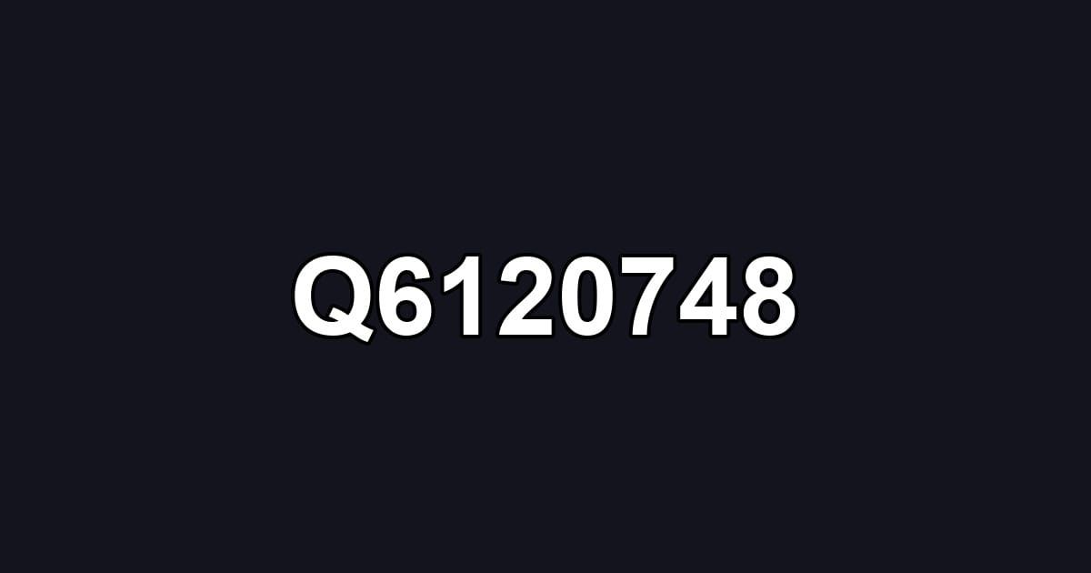 Q6120748