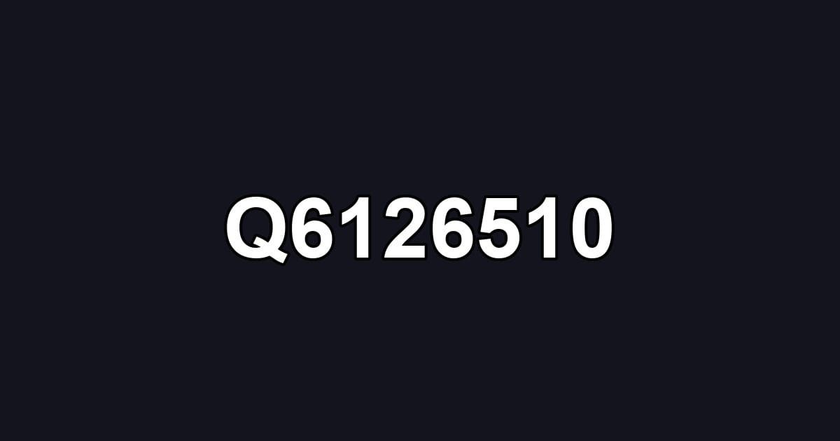Q6126510