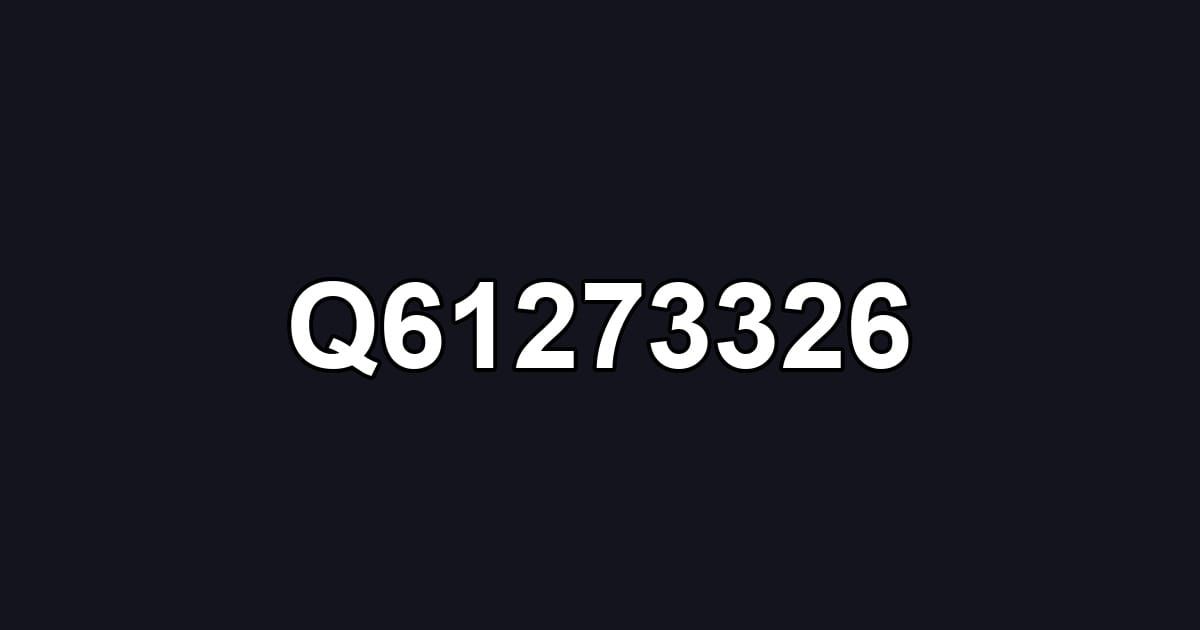 Q61273326