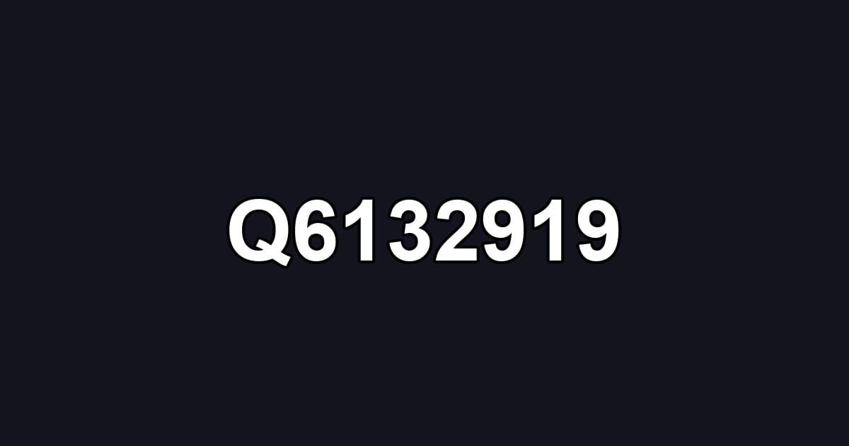 Q6132919