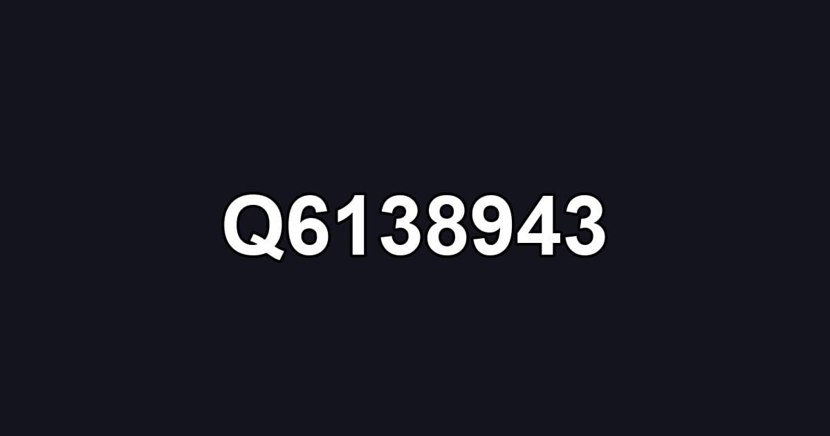 Q6138943