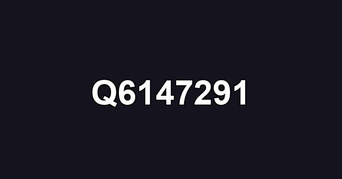 Q6147291