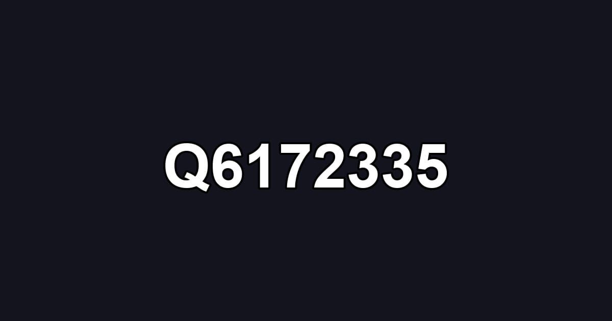 Q6172335
