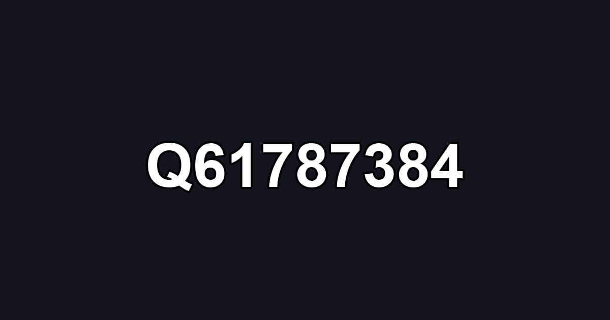 Q61787384