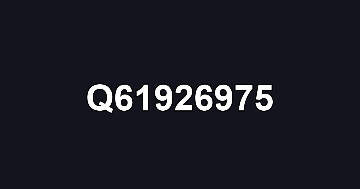 Q61926975