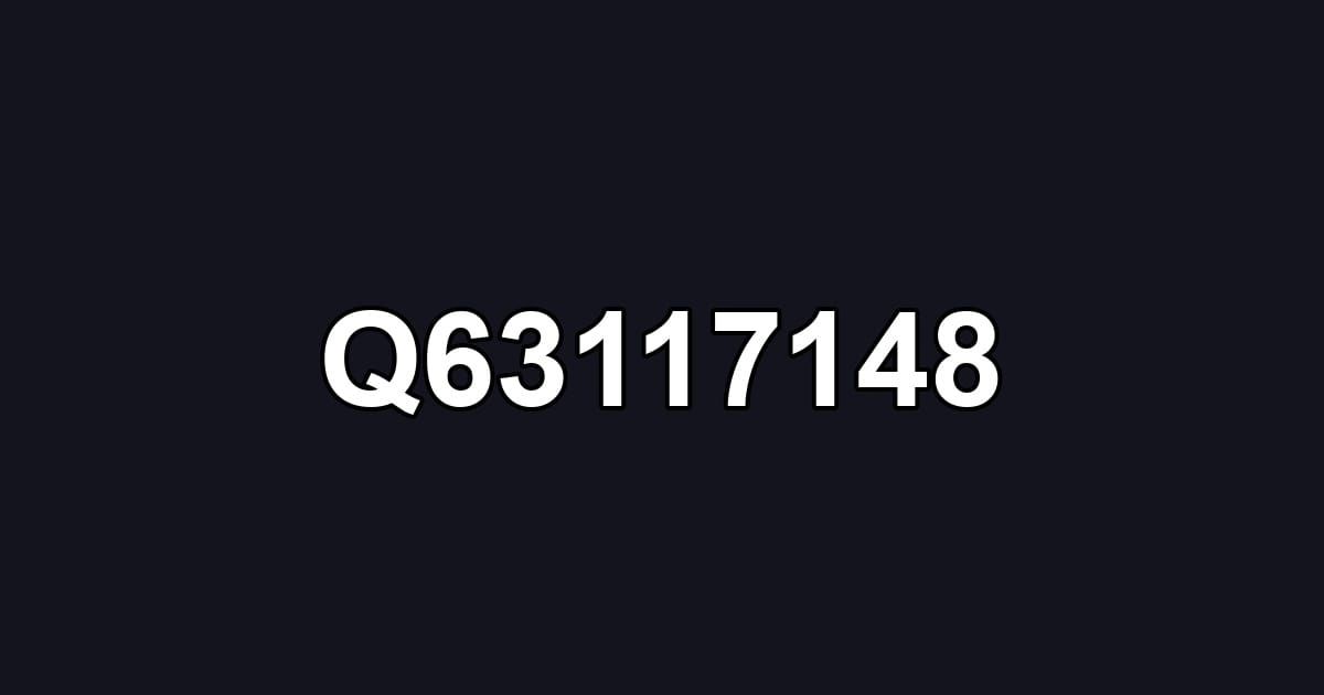 Q63117148