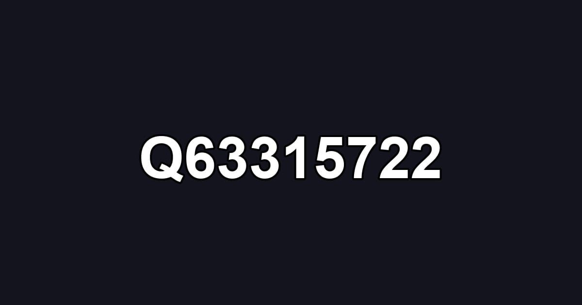Q63315722