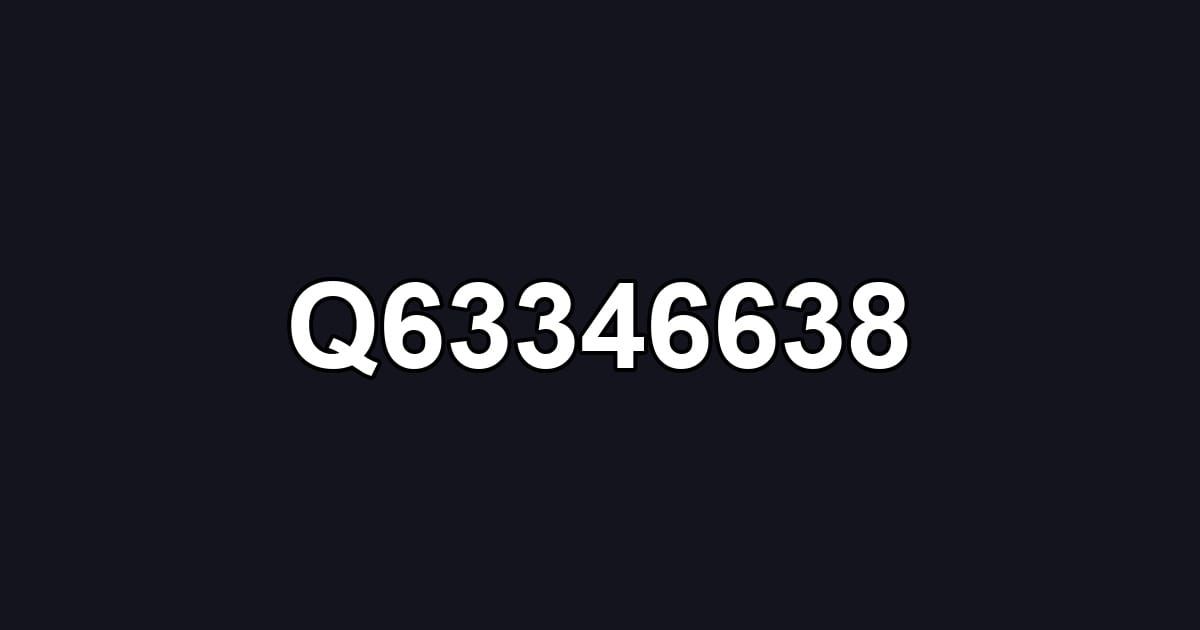 Q63346638