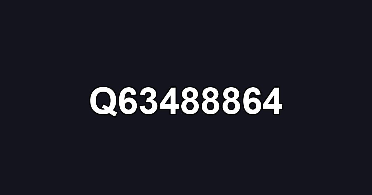 Q63488864