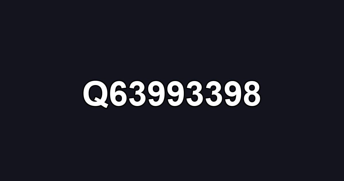Q63993398