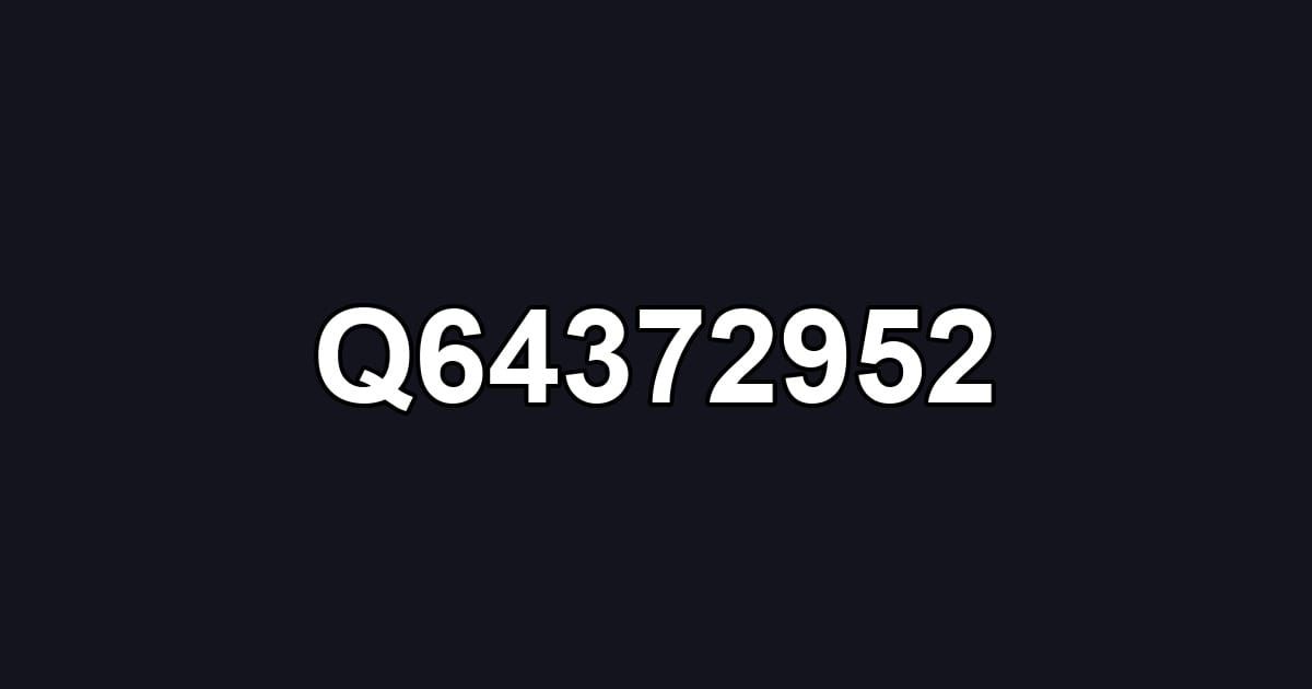 Q64372952