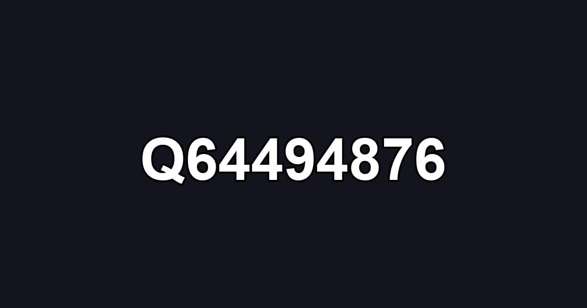 Q64494876