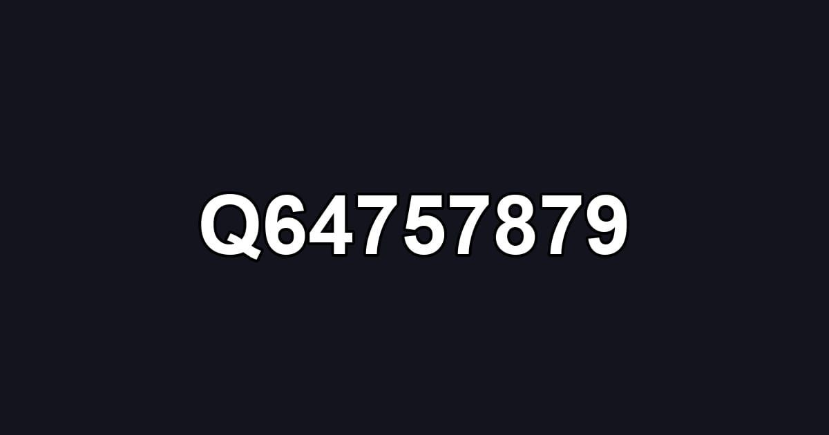 Q64757879