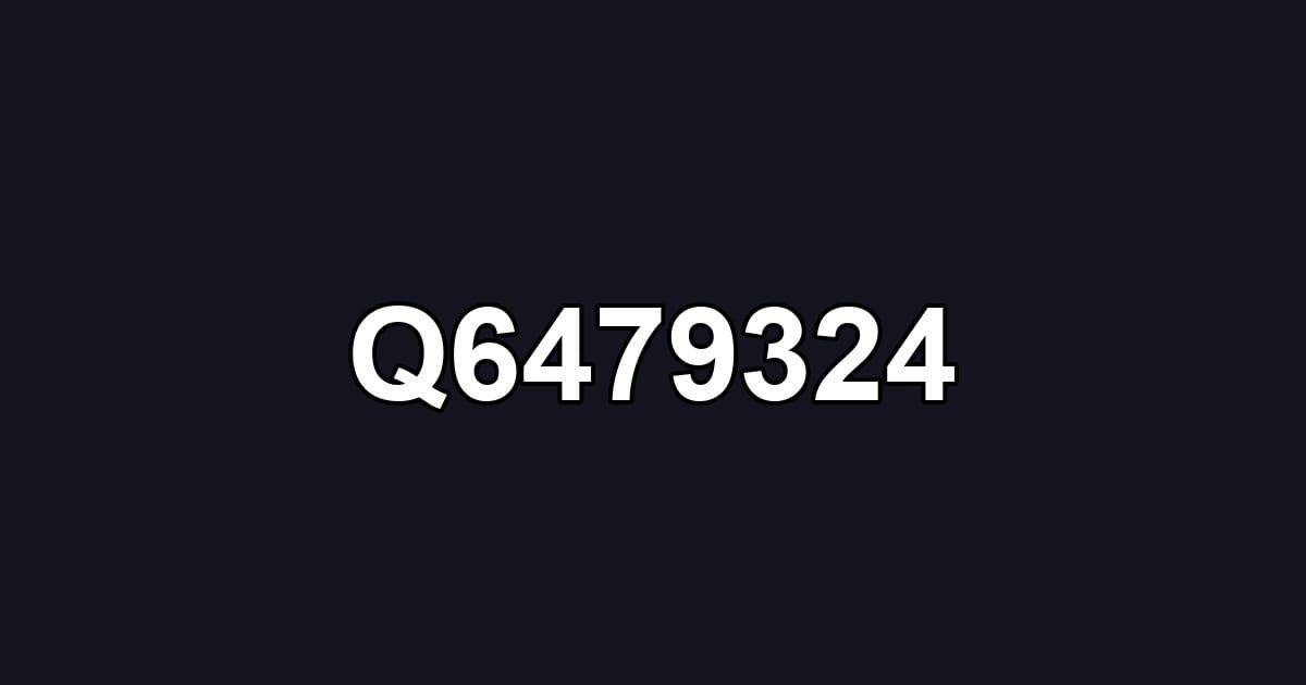 Q6479324