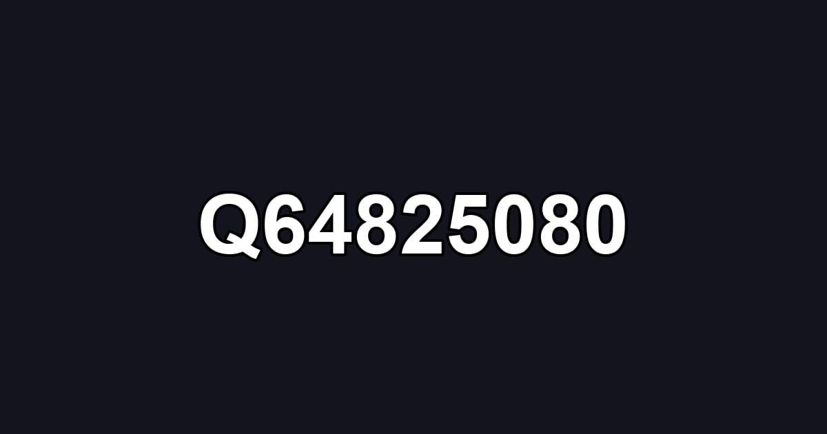 Q64825080