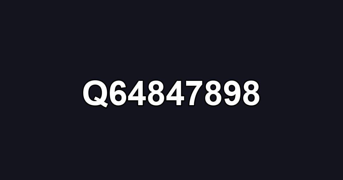 Q64847898