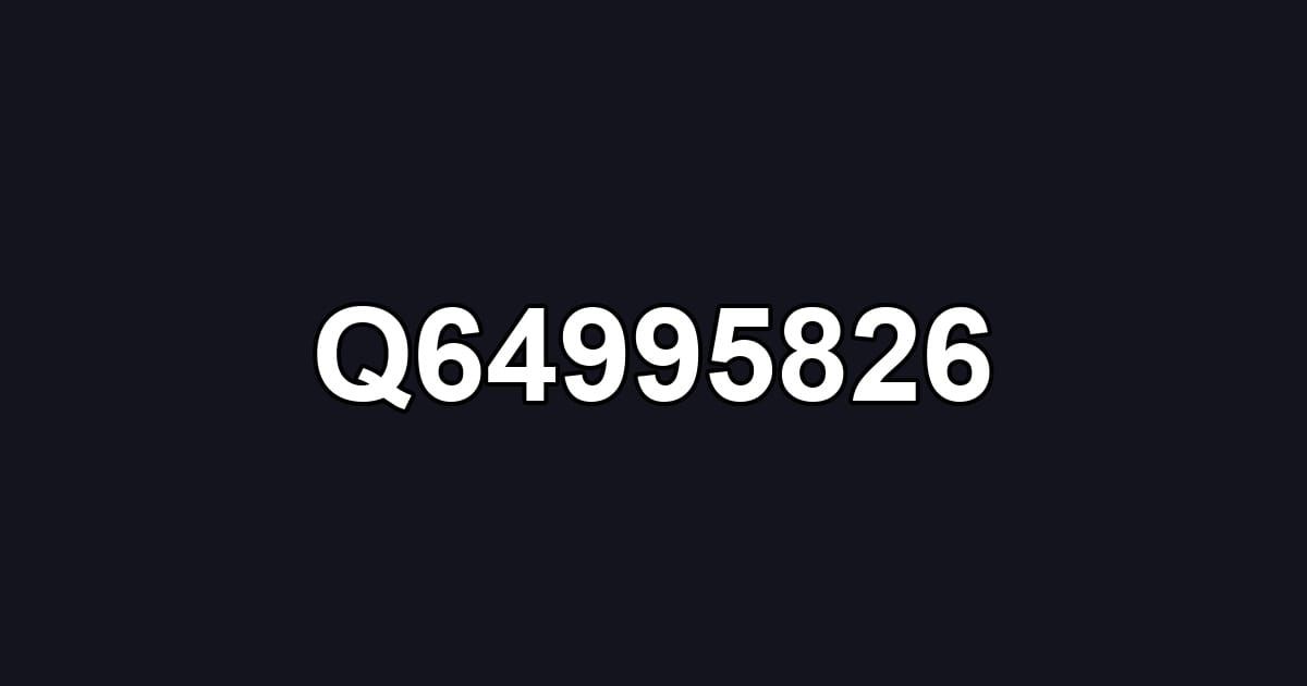 Q64995826