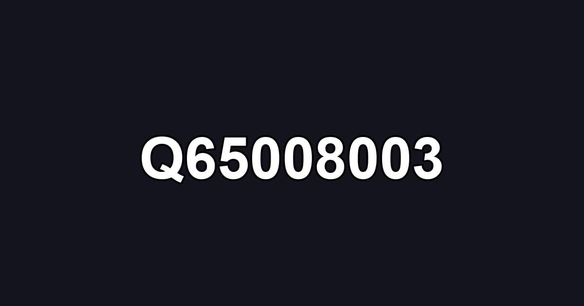 Q65008003
