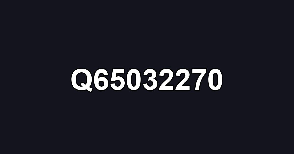 Q65032270