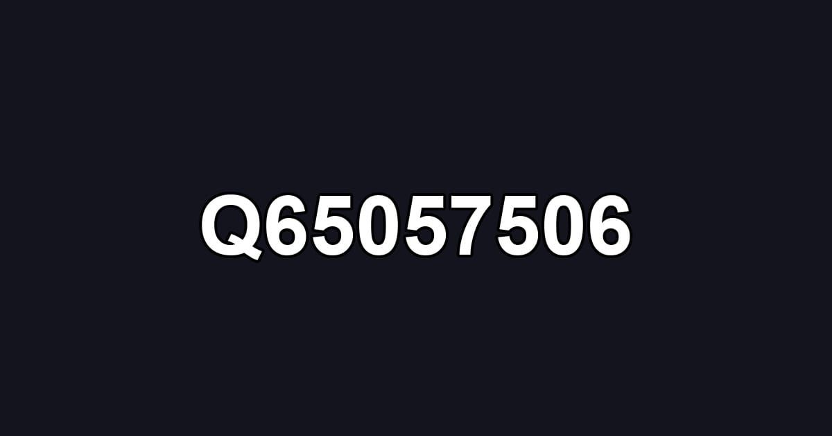 Q65057506